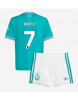 Liverpool Florian Wirtz #7 Kolmaspaita Lasten 2025-26 Lyhythihainen (+ shortsit)